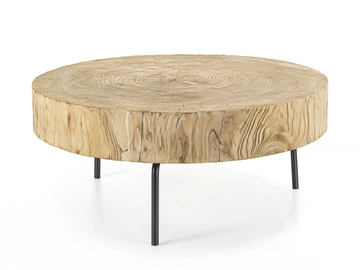 DISCO - Cedarwood garden side table by Riva 1920 - view 2